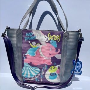Harveys Disneyland 60th Poster Tote Dumbo Fantasyland